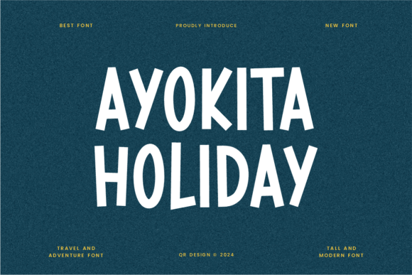 Ayokita Holiday: A Friendly Handwritten Font for Web Design