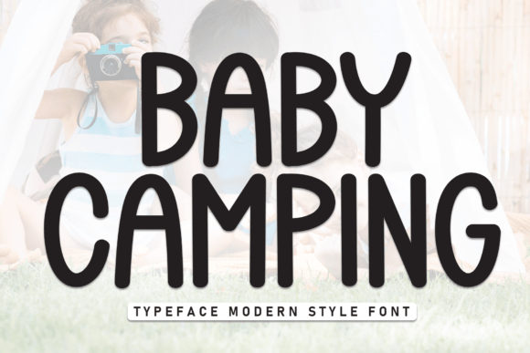 Baby Camping: The Handwritten Font for Scroll-Stopping Content