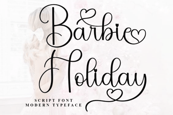 Barbie Holiday Font Review for Web Designers