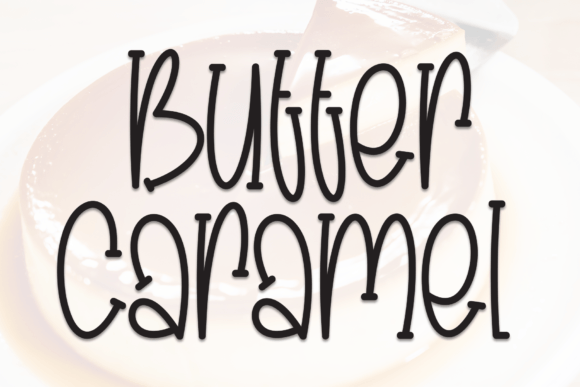 Butter Caramel Font Review for Branding