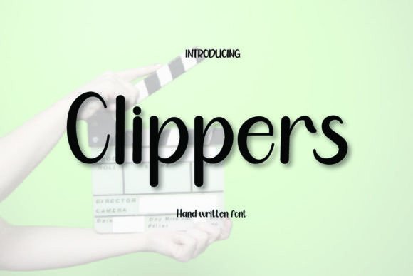 Clippers Font: A Handwritten Typeface for Brands