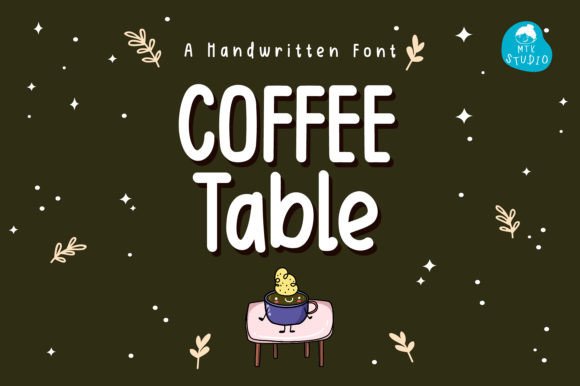 Coffeetable Font: Elevate Your Brand with Handwritten Style