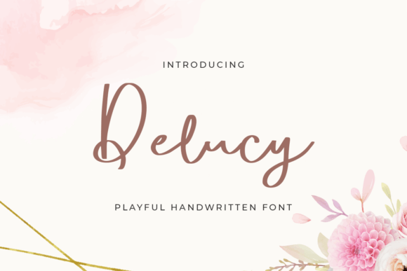 Delucy: A Designer’s Review of This Script Handwritten Font
