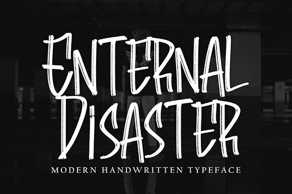 Enternal Disaster: A Friendly Script Font for Editorial Design