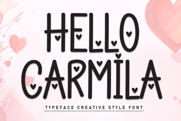 Hello Carmila: A Handwritten Typeface for Modern Editorial Design