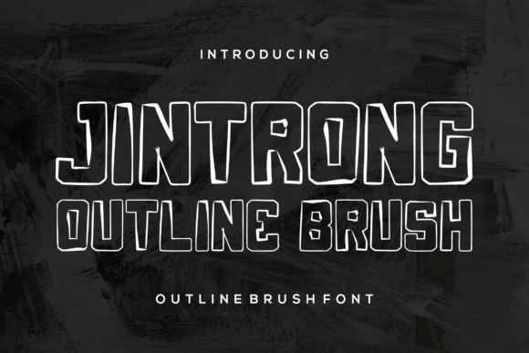 Jintrong Outline: A Handwritten Typeface for Modern Branding