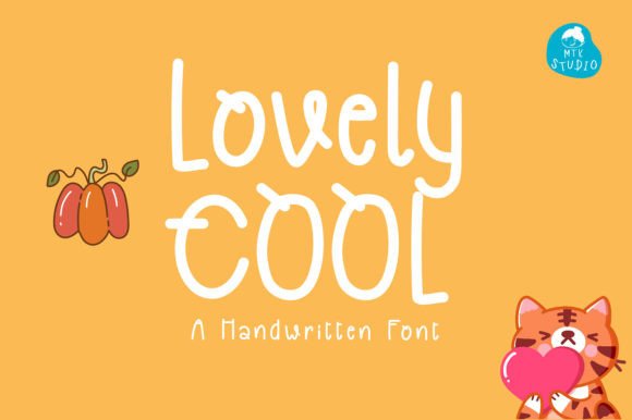 Lovelycool: A Friendly Handwritten Font for Branding