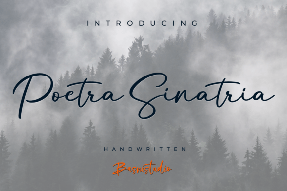 Poetra Sinatria: A Handwritten Font for Branding