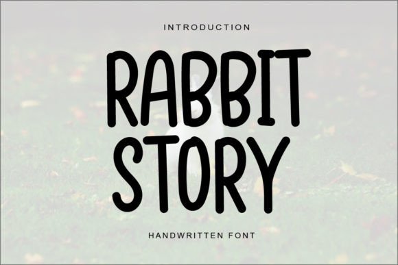 Rabbit Story: A Handwritten Font for Editorial Warmth