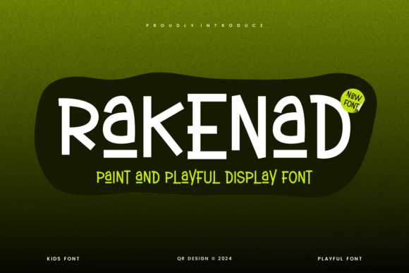 Rakenad: A Handwritten Font for Authentic Branding