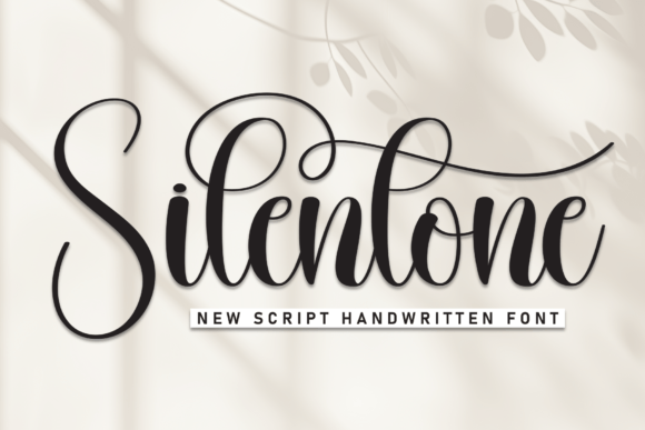 Silentone Font: A Designer’s Take on Casual Script