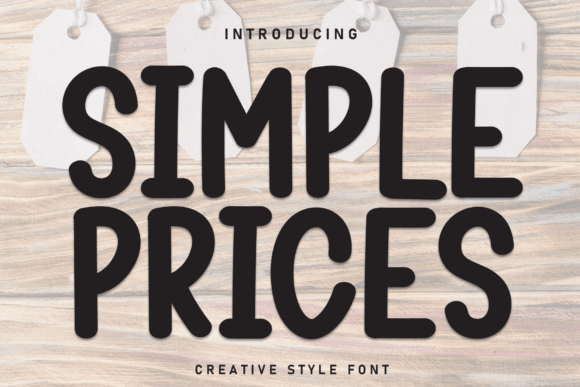 Simple Prices Font Review for Small Business Branding