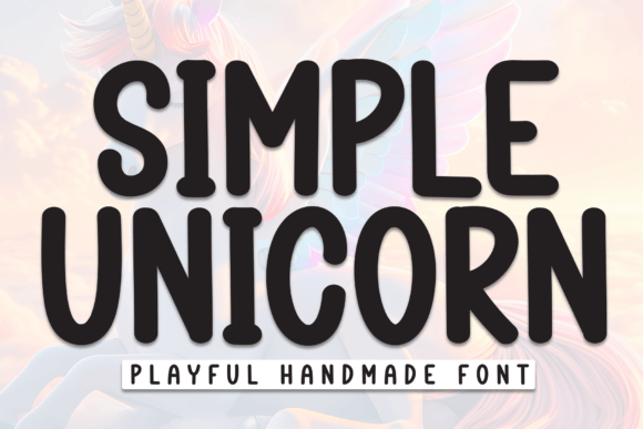 Simple Unicorn Font for Branding Projects