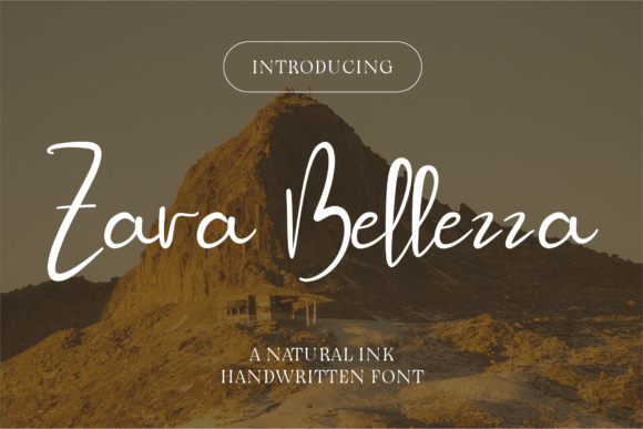 Zara Bellezza: A Refined Script Font for Editorial Design